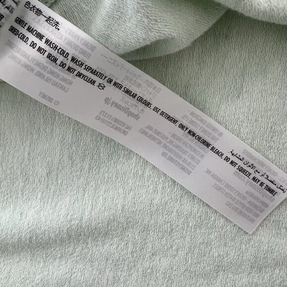 Disneyland Best Day Ever Long Sleeve Christmas Tee Mint Green‎ Size XL Soft Cozy - Picture 8 of 10